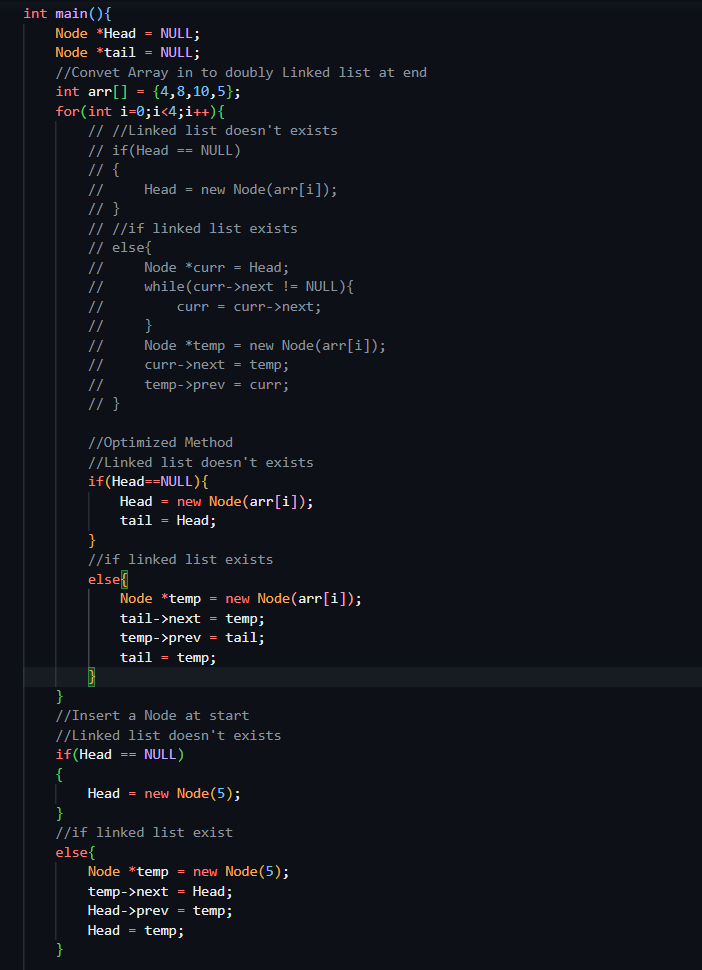 CHAYAN78905's tweet image. ๐ #Day72 / #180DaysOfCode ๐ฏ
DSA Journey in C++ ๐ | #CoderArmy
๐ Topics: Doubly Linked List โก
โ
Why Need Doubly Linked List
โ
Insertion &amp; Deletion Operation (Start, End, Middle)
โ
Real Life Application of Doubly Linked List
Thanks to @rohit_negi9 Bhaiya