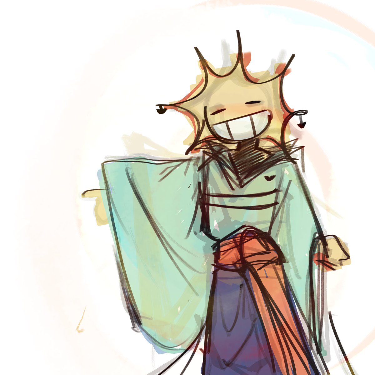 #frisktober day 18! They’re the deity of freedom and wonder :D