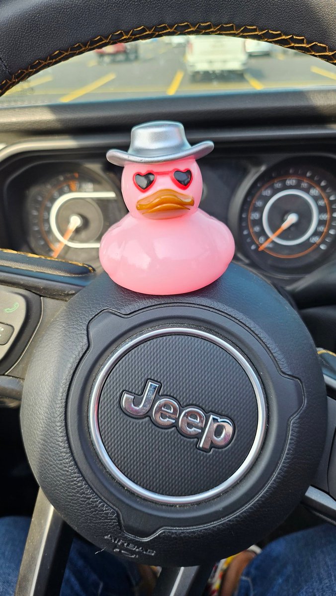 Gretchen got a new duck today!