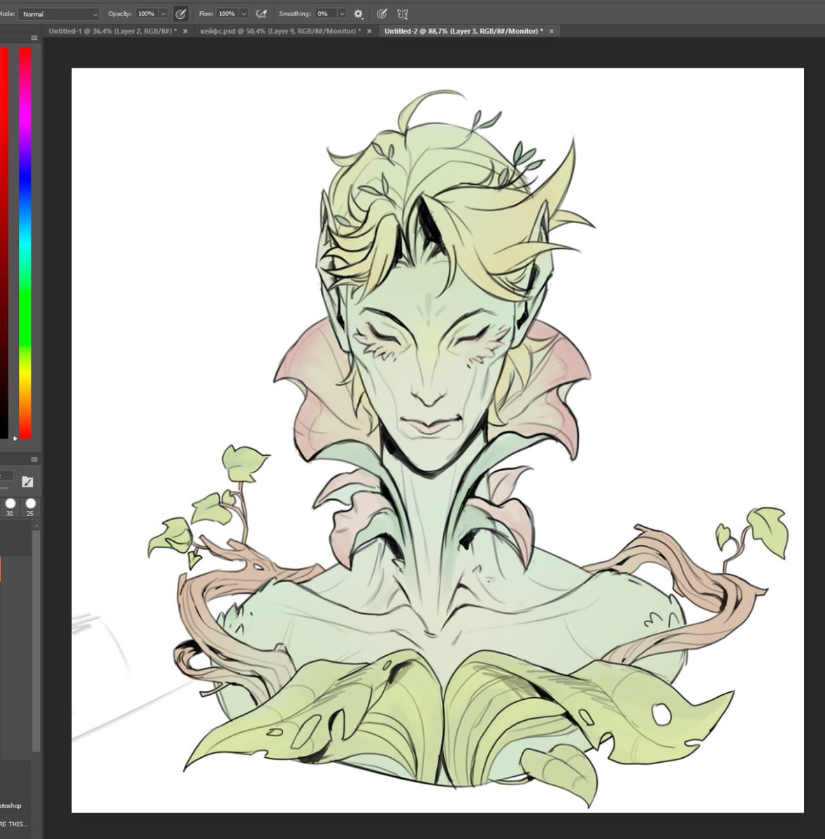 Dryad OC 🌱
#sketch