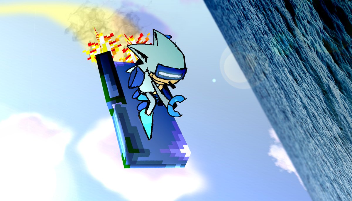 Pro_Robot1991's tweet image. #ParodyRiders //It&apos;s part of the reason i made this
//I decided to model a custom extreme gear for robo sonic. They probably repurposed a fire breather to make it, but I think the model turned out alright.