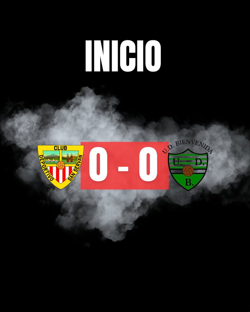 Rueda la pelota en el Municipal! CD San Serván 🆚 @udbienvenida #VamosSanser, image size:960x1200