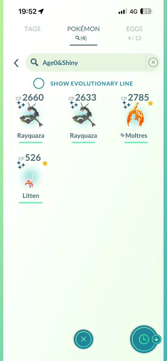 Safe to say today was a successful day! 🤩✨ 

#shiny #shinypokemon #rayquaza #shinyrayquaza #pokemongo