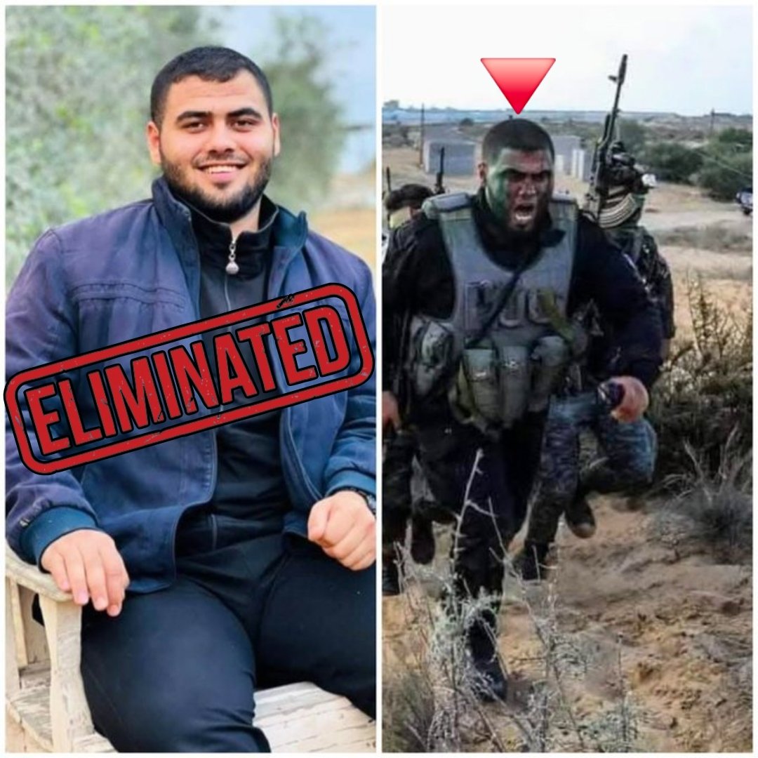 ELIMINATED ❌️

Yousef Zakaria al-Yaqubi, the Hamas Nukhba commander who infiltrated Israel during the Oct. 7th massacres, was announced liquidated by Gazan sources.

ONE. BY. ONE. 💥