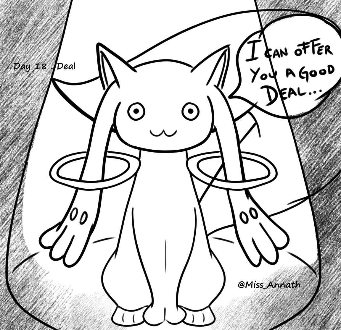 Miss_Annath's tweet photo. #inktober2025day18 Deal

Hope everyone is having a great weekend!❤️❤️❤️

#Inktober #Inktober2025 #inktober2025deal #animefanart #MadokaMagica #madoka  #madokafanart
#fanart #Fanarts #inktober_perfectchallenge2025 #art #antiai #noAI #artmoots #artmoot #digitalart #drawtober2025 https://t.co/duDCSrjwLR