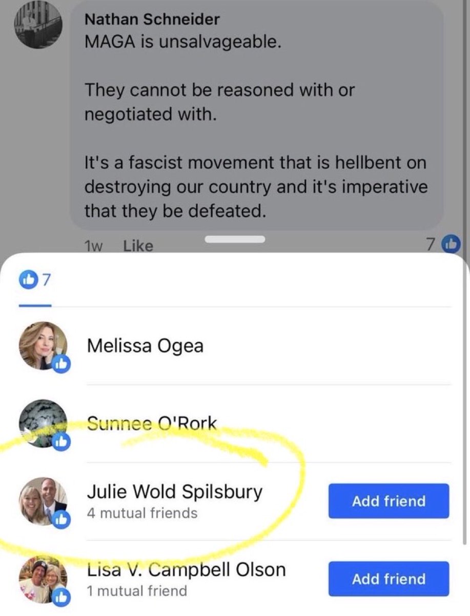 Radical Julie Spilsbury and her husband Jeremy have stoked hatred for anyone that is conservative in our community

They have joined radical groups like Antifa to hold rallies that put police in danger. She has agreed to calling people fascist who aren’t, like Charlie Kirk

Sick