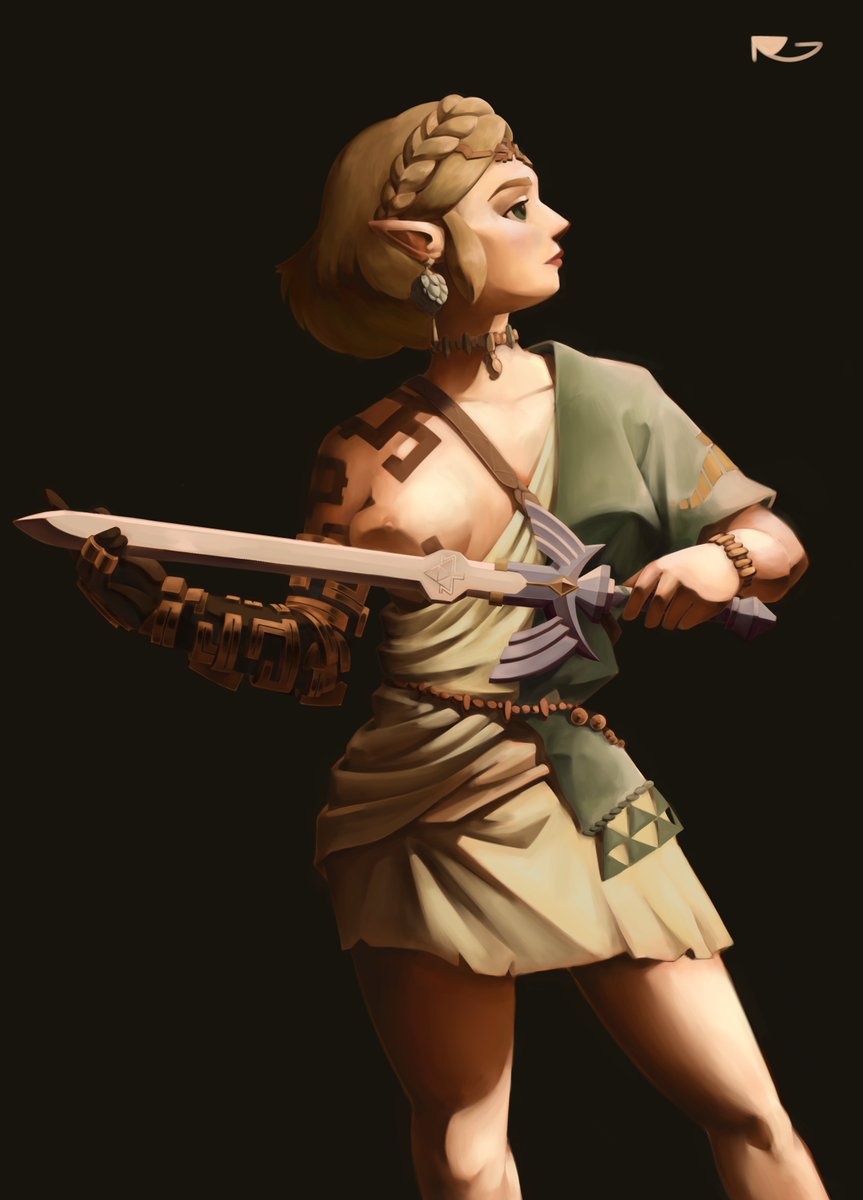 2 años después, siguiendo la técnica del barroco
#Zelda #TearsOfTheKingdom