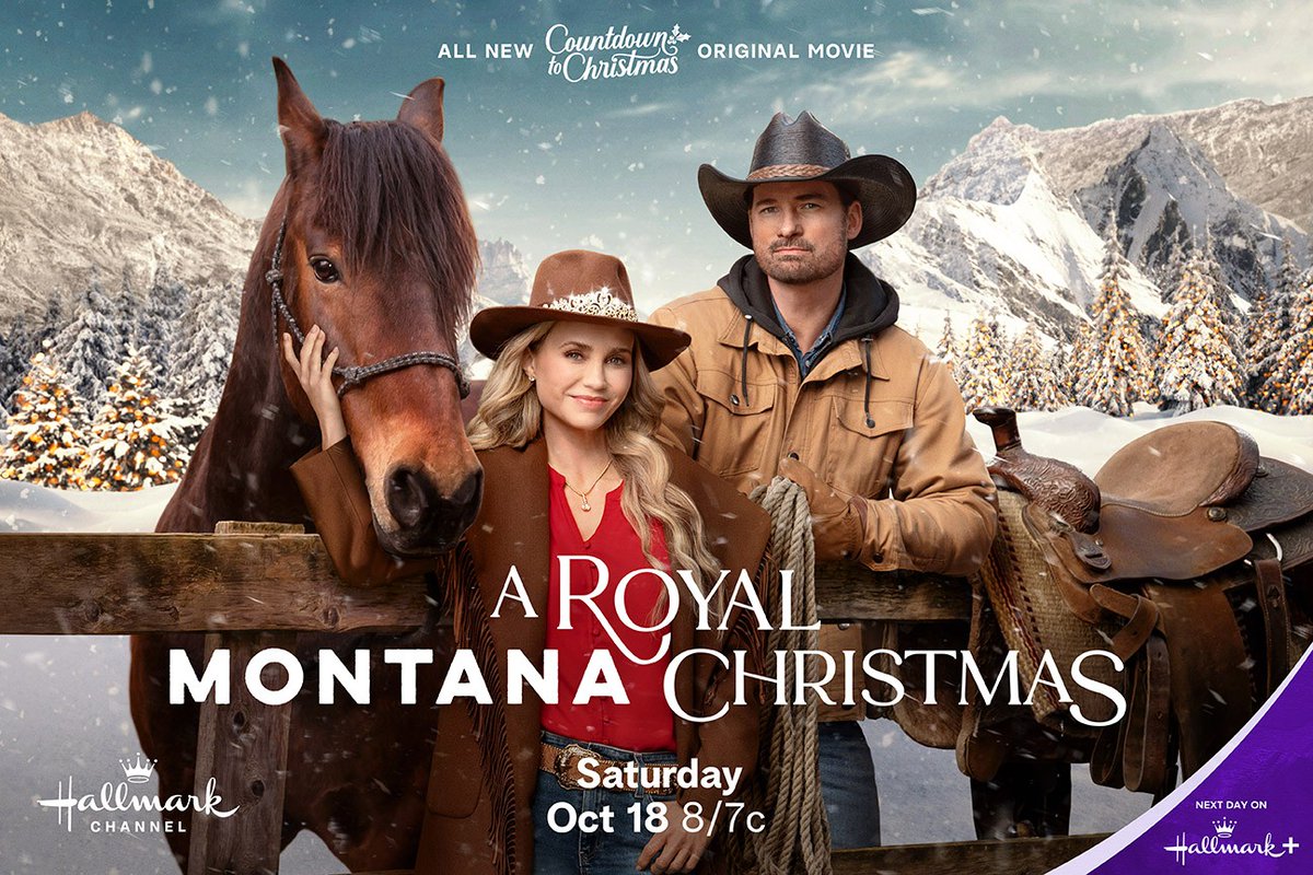 Will Big Sky Country and a dashing ranch hand sweep this young royal off her feet? Mount up for the premiere of A Royal Montana Christmas tonight on <a href="/hallmarkchannel/">Hallmark Channel</a>.