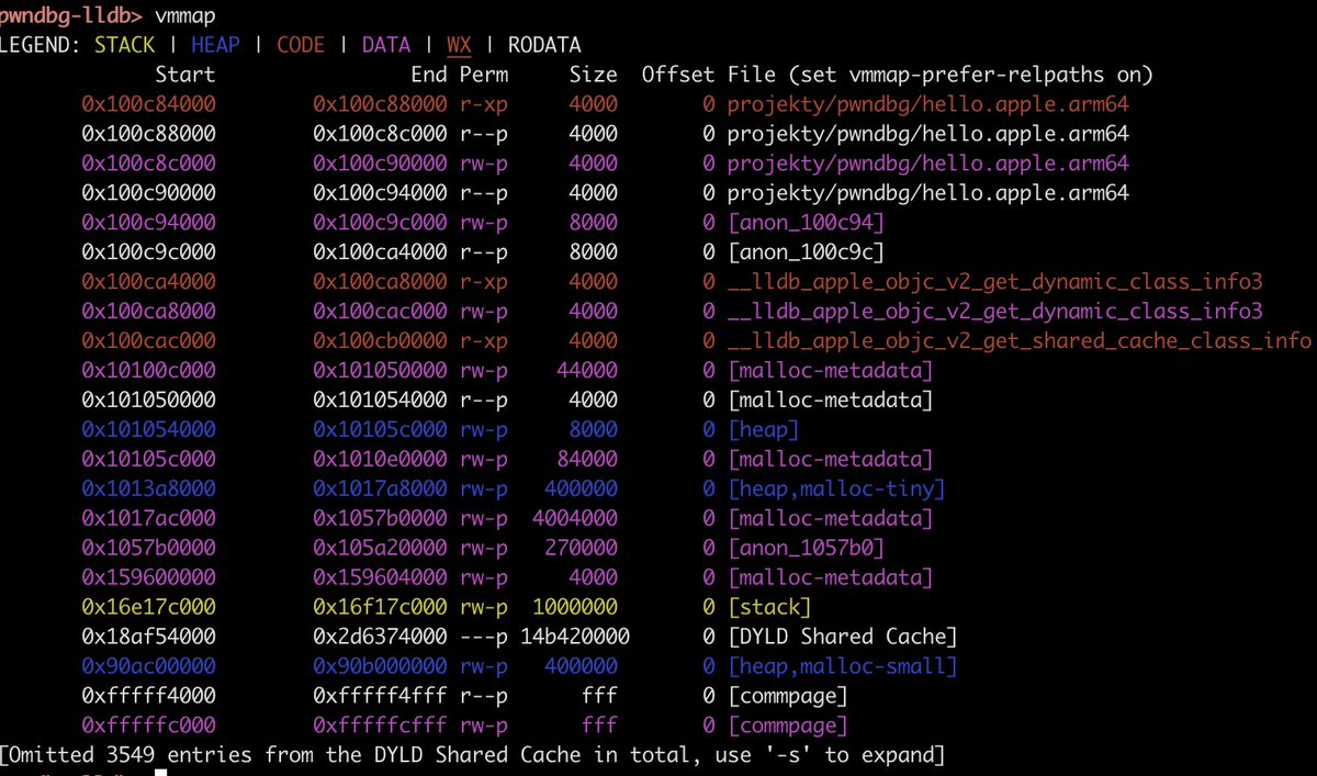 disconnect3d_pl's tweet image. Btw we released Pwndbg 2025.10.10 recently with improved kernel debugging, mach-O+Objective-C (LLDB) support, new commands for dumping mallocng (musl) allocator state and much more!
See the changelog here!
github.com/pwndbg/pwndbg/…