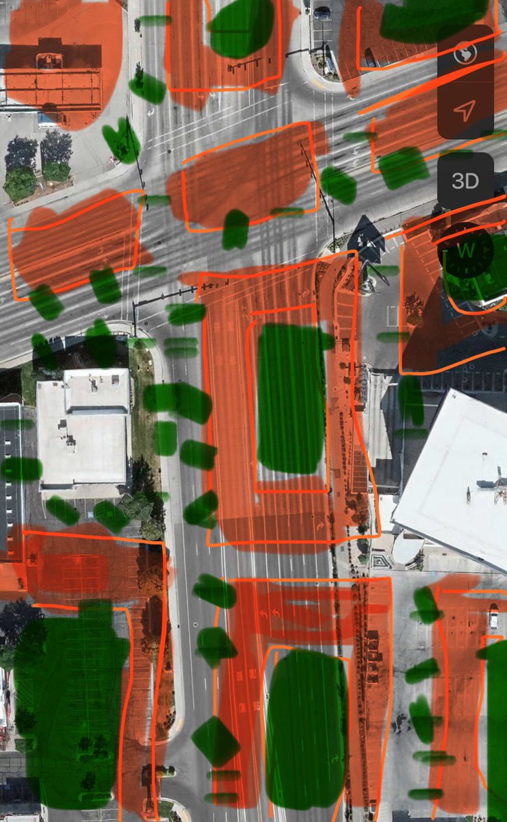 If you do walkable, mixed-use neighborhoods, you don’t need to asphalt everything over for cars