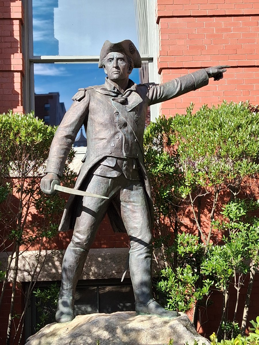 John Stark directing people to MHT NH No Kings Rally, because he fought for freedom from kings. 
Live free or die.