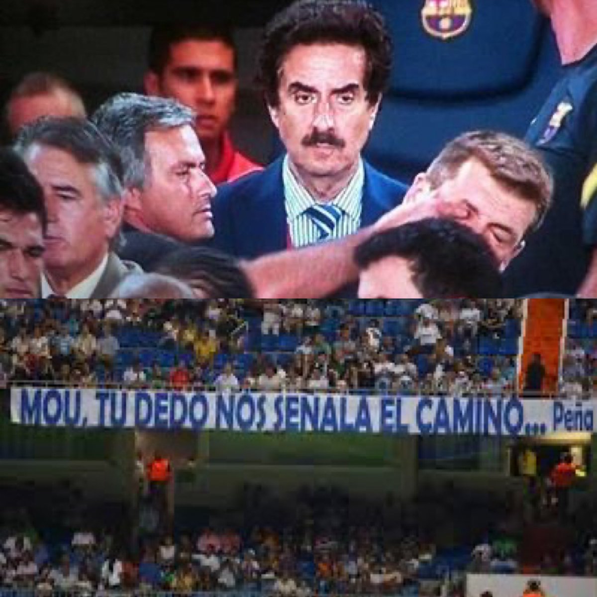 tonifreixa's tweet image. A ver, prensa cavernícola, que estuvisteis aplaudiendo esta pancarta durante todo el tiempo en que fue exhibida, que fue mucho.

Lecciones de comportamiento, las justas