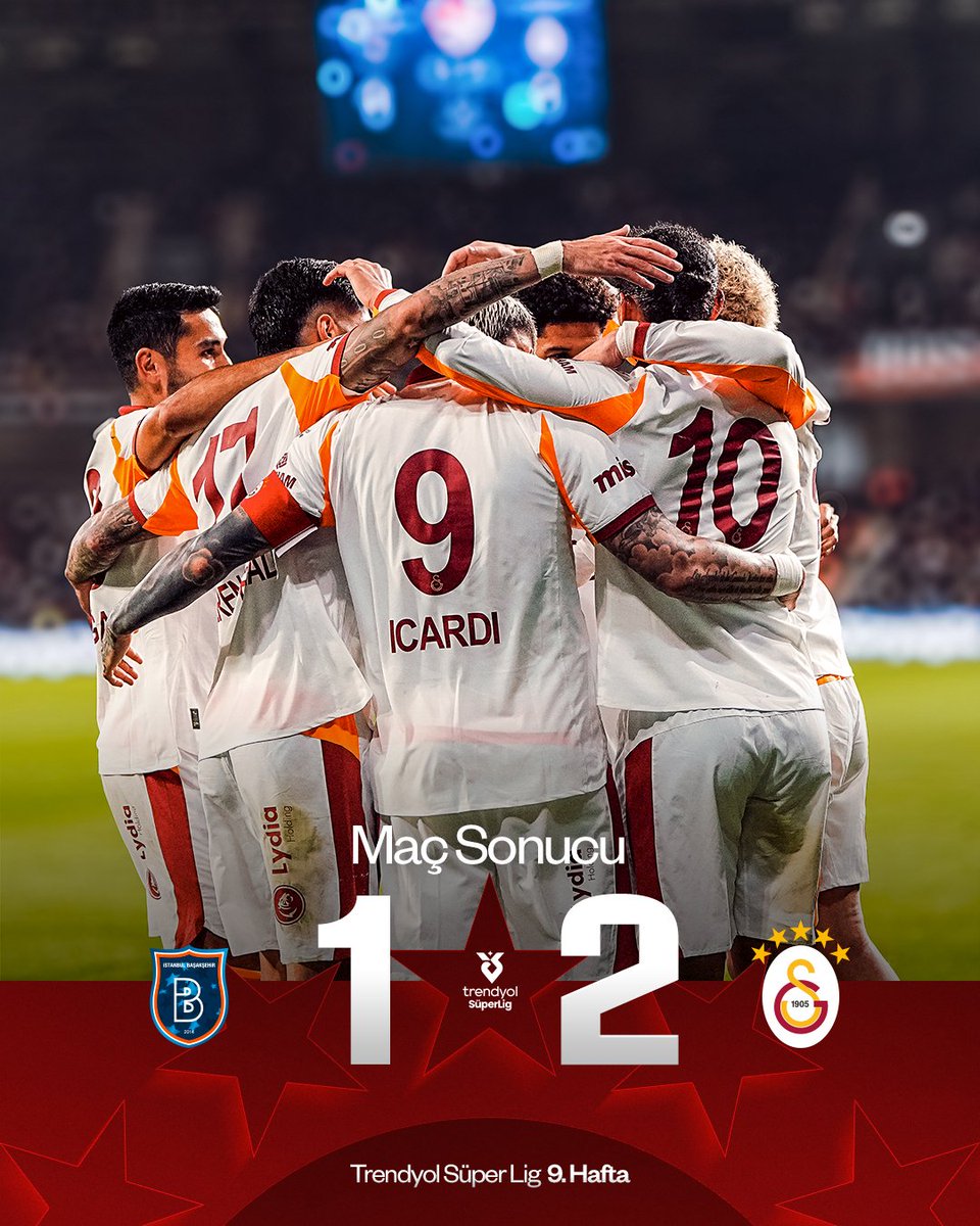 3 puan bizim.Hedef 2026 yılında,26.şampiyonluk.💪
Sen şampiyon olacaksın.
Şampiyonluk sana çok yakışacak.
💛❤️
<a href="/GalatasaraySK/">Galatasaray SK</a> 
#senşampiyonolacaksın
#hedef26