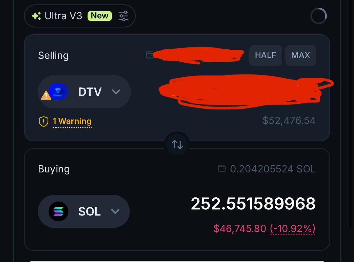 Made $50K on $DTV 🔥

<a href="/TheCryptoKazi/">Kazi</a> gave me the call and all I had to do was execute.

Join <a href="/CryptoGoats__/">CryptoGoats</a> for more alpha.