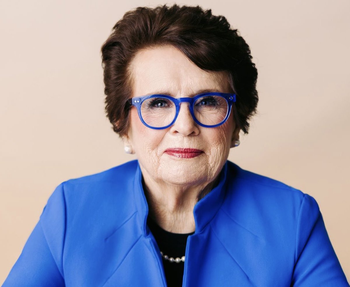 Agree with Americans who want No Kings, 
But I make an exception for Billie Jean King…