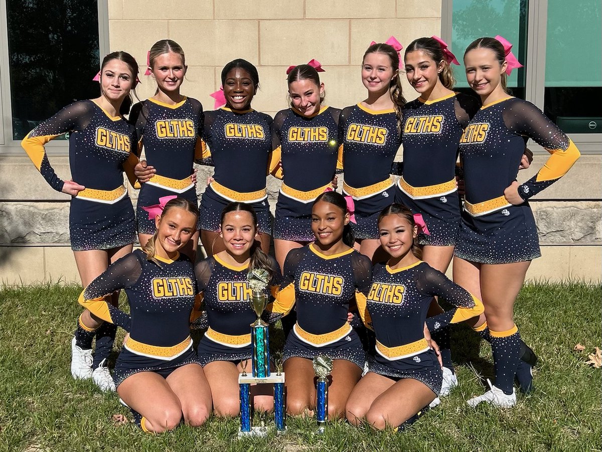 Congratulations to the GLTHS Varsity Cheer team! - First Place Division 1 and Grand Champions at the Wilmington Wildcat Invitational today! #Amazing #GryphonProud #VarsityCheer #FirstPlace #WildcatInvitational #GLTHS #GLTECH #CTE