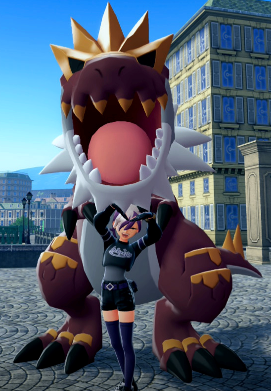 VULPlXIE's tweet photo. I LOVE MY BIG ALPHA DINO SO MUCH HE IS A PUPPY LOOK AT HIS SMILE https://t.co/Da03oX2fte