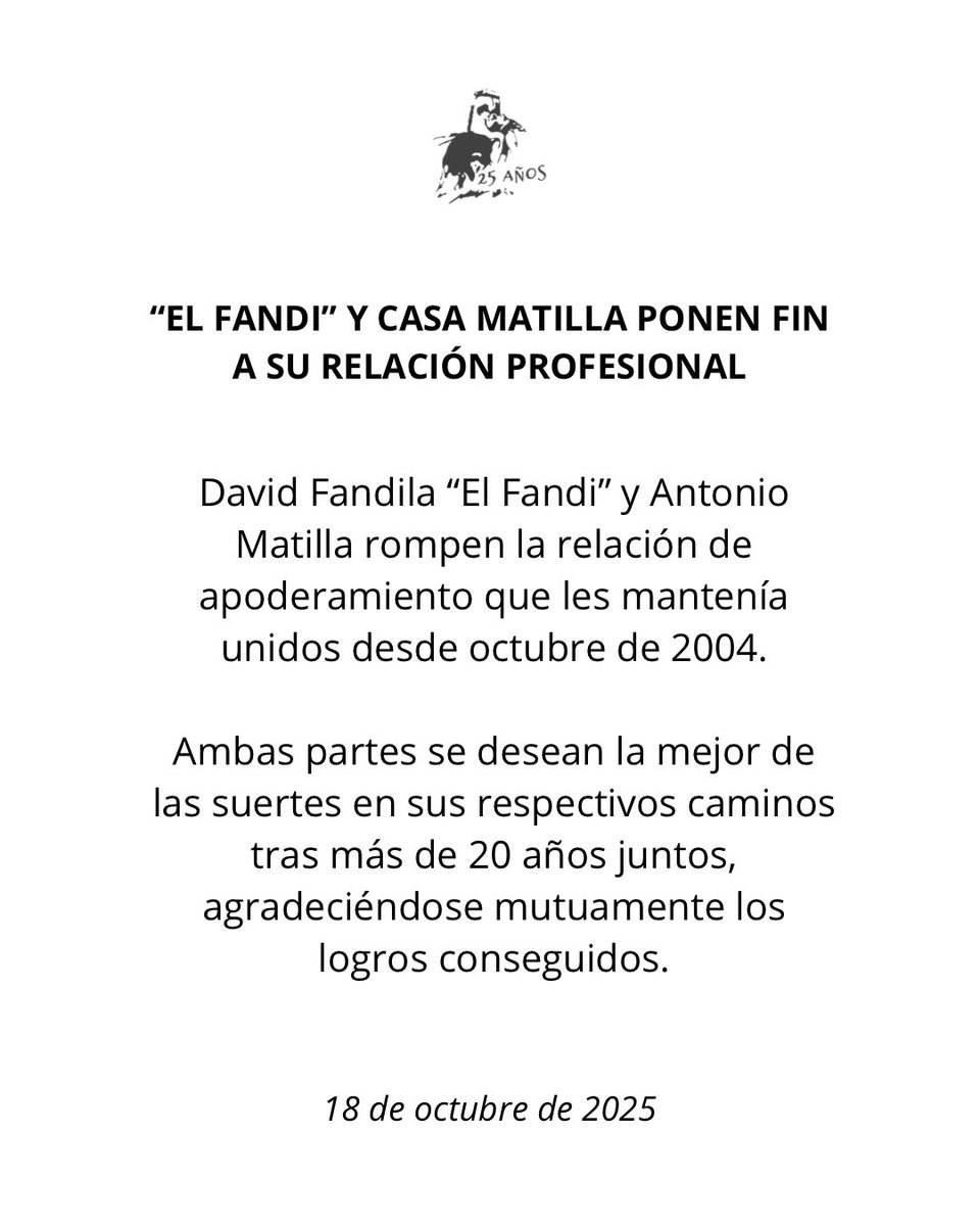 𝗖𝗢𝗠𝗨𝗡𝗜𝗖𝗔𝗗𝗢 #ElFandi2025