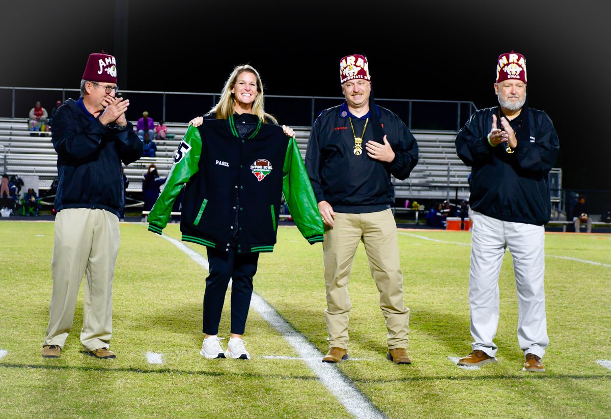 🎉 Congratulations to our Head Athletic Trainer, Heather Pagel for being selected as the Athletic Trainer for the Shrine Bowl!
This is an incredible honor and a well-deserved opportunity. We are so proud of you! Thank you for all you do for our athletes and community. 💪👏🧡🖤