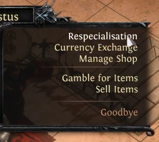 Le shop a été confirmé pour la 3.27 de POE !
Je vais vous faire des petits recaps de tout ce qui arrive sur youtube sur cette saison parce que ça a déjà l'air sacrément juteux !