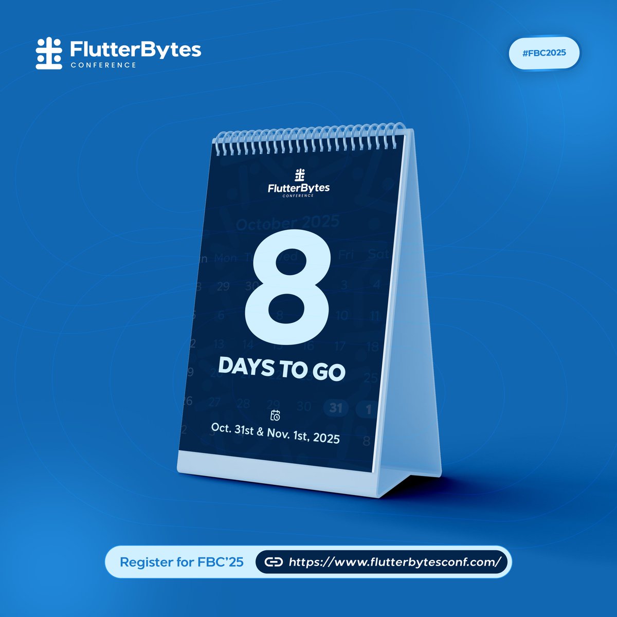 flutterbyteconf's tweet image. 8 days left!
A huge shoutout to our sponsors who make #FBC25 possible! 🙌
Their support allows us to bring you an incredible experience.
Connect with these amazing companies at the event. 👇 bit.ly/FBC25-Tickets
#flutterdevelopers #flutter #flutterdev…