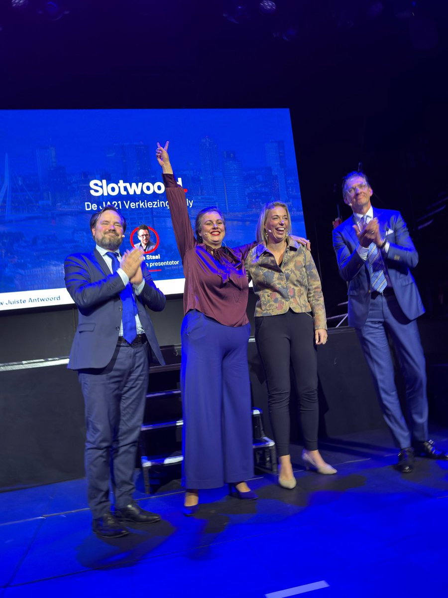 De JA21 Verkiezingsrally was een groot succes – dank aan iedereen die erbij was! Aan enthousiasme en energie geen gebrek. De laatste tien dagen van de campagne gaan we er vol voor! 💙❤️