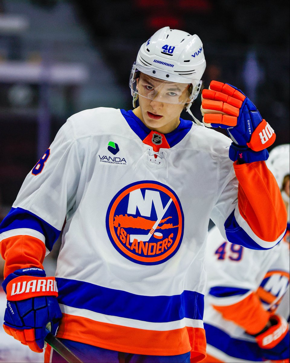 Matthew Schaefer four games into his NHL career: 

-Youngest D-man selected first overall to make his NHL debut
-Youngest D-man to record a point in his NHL debut
-Youngest D-man to score a goal in over 80 years
-Youngest player on record to score first NHL goal on the power play