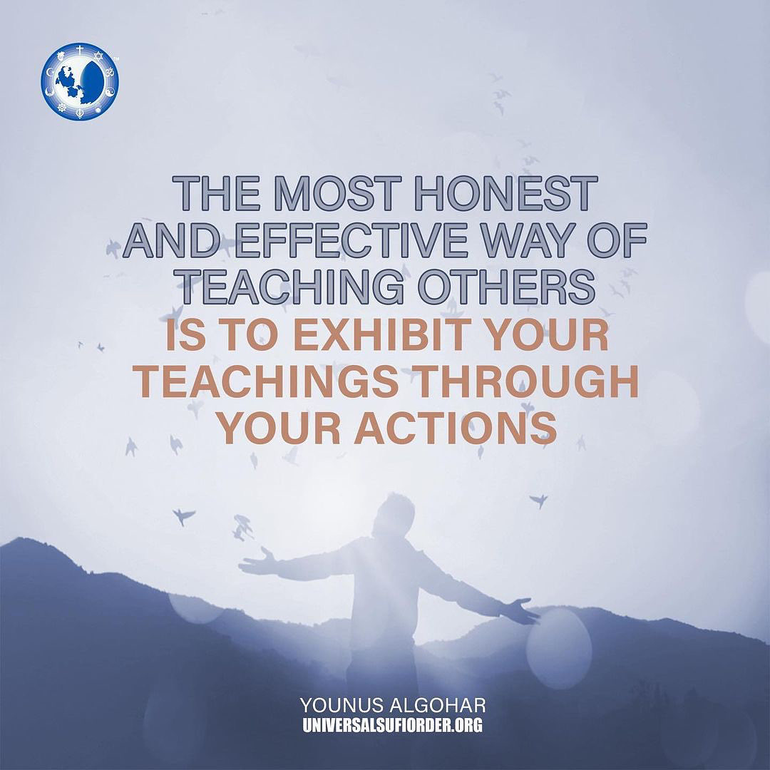 #Character #Teachings #YounusAlGohar #ALRATV #Quote #Change #spirituality #Enlightenment