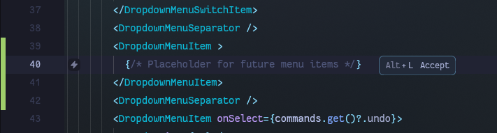 codingwithburak's tweet image. gereksiz copilot önerilerinde bugün