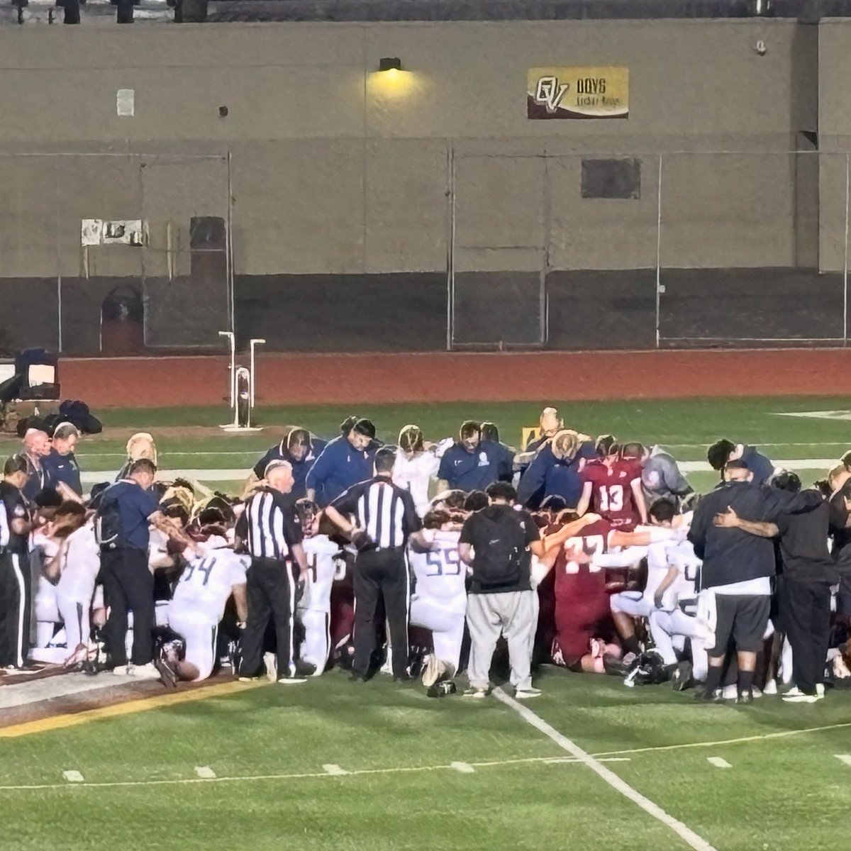 Coach Daniel Hernandez (@coachdhernandez) on Twitter photo To win games you have to play good football, have no turnovers and execute. Last night we just made too many mistakes. Coach <a href="/CoachJackMac/">Coach Jack</a> does a great job with his squad. I am thankful they took the time pray for one of our teachers before the game. To win games you have to play good football, have no turnovers and execute. Last night we just made too many mistakes. Coach <a href="/CoachJackMac/">Coach Jack</a> does a great job with his squad. I am thankful they took the time pray for one of our teachers before the game.