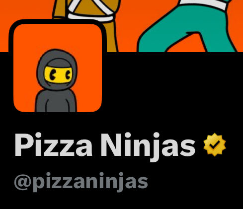 Hey $PIZZA Ninja fam 

If you have “Pizza_Ninjas” in your bio make sure the change it to the clean “pizzaninjas”

Looks much better &amp; is the accurate handle now. 

Your boy was the 1st one on CT to execute this new premium feature a few days ago. 🫡