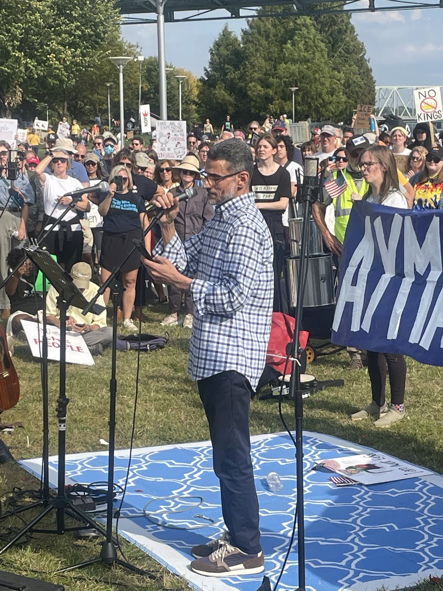 “I was documented from Day 1. I did everything I was supposed to do. I have zero criminal record….Yet I was detained for 73 days….I guarantee I am not on the Epstein list.”

- powerful words from Ayman Soliman