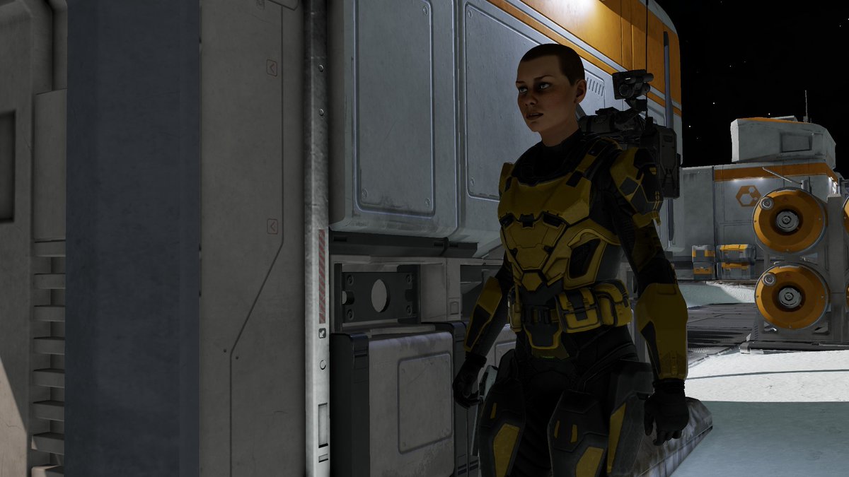 When Casual Friday goes so hard that you don't need to wear a space helmet on an airless world. #EliteDangerous