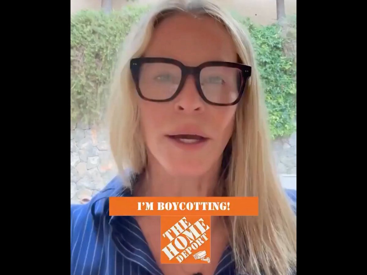 Actress Chelsea Handler is calling for a boycott of Home Depot for not opposing ICE raids at its stores.

Her opinion carries tremendous weight, so be sure to switch to Lowe’s immediately.