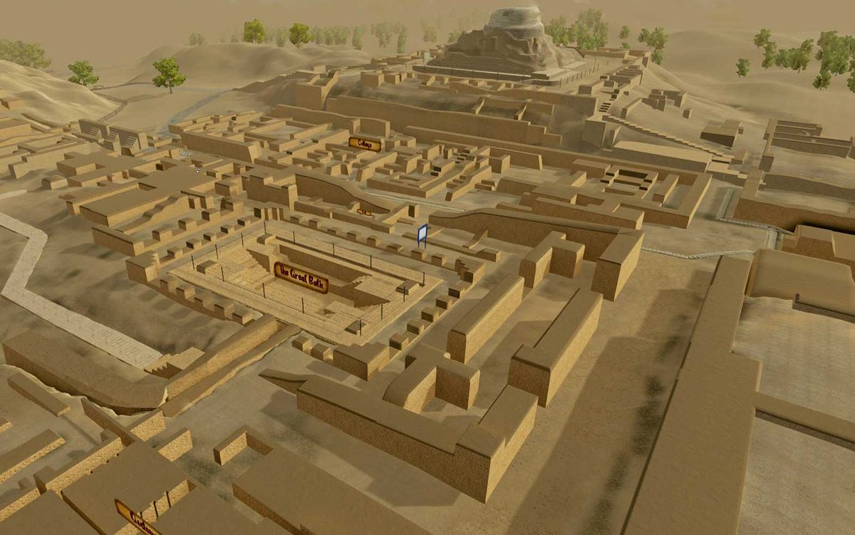 i think we don’t talk about the Indus Valley Civilization enough. around 4000 years ago, a strange and brilliant society quietly built cities far ahead of their time. like far ahead. 

no kings, no palaces, every house the same size. perfect grids, underground sewers, public