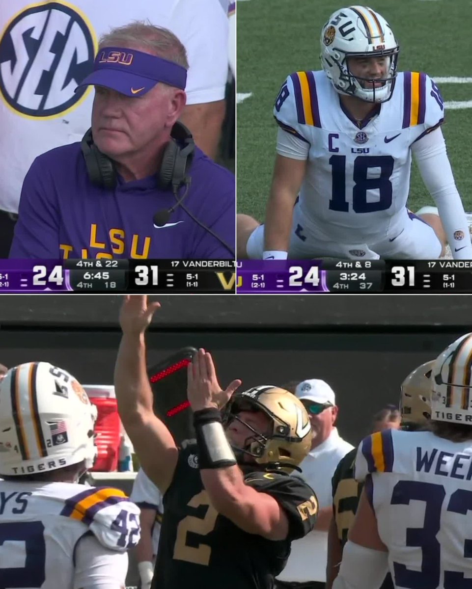 DIEGO PAVIA HAS HIS HEISMAN MOMENT AS NO. 17 VANDY TAKES DOWN NO. 10 LSU 😤🔥

246 TOTAL YDS, 3 TDS 💪