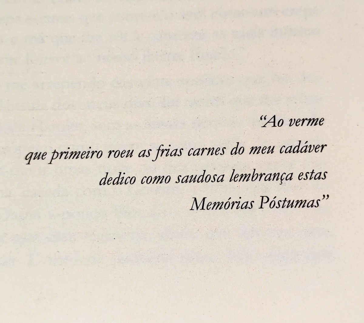 100% dos brasileiros reconhecem essa dedicatória