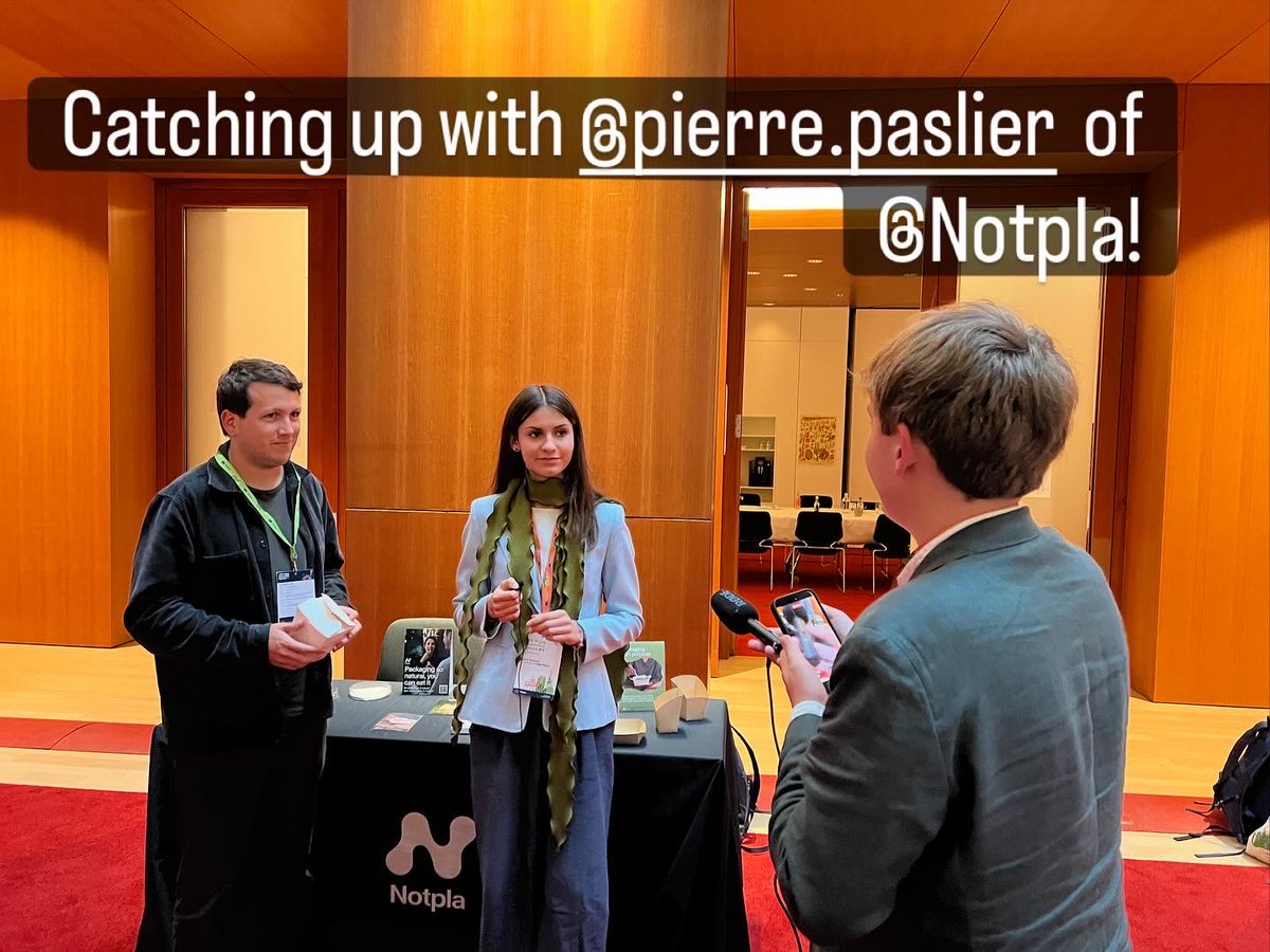 hidden_plastic's tweet photo. We returned from an amazing TWO days at the 2nd EU Algae Awareness Summit 🪸
  
The summit included…
🪸Talks from role models in the seaweed sector 🤩
🪸Seaweed-based food, drinks and samples!
🪸Interviews recorded - especially on non-plastic solutions! #EU4Algae #EMFAF #EU https://t.co/NEEeaptBE2