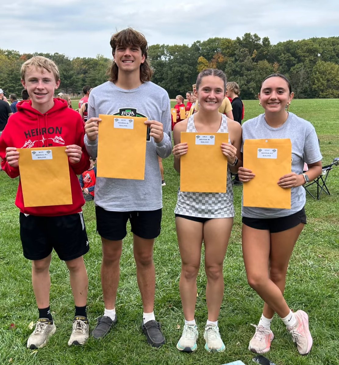 Congratulations Hebron XC Regional qualifiers!