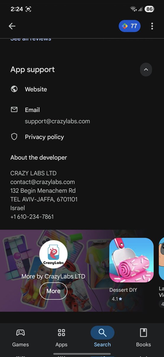 afinarara's tweet photo. @strwberriesINFJ Kak, kamu masih main game ini nggak? FYI aja krn aku baru tau bgt pas pengen download lg di hpku ternyata dia buatan 1sr4el. Udah bukan terafiliasi lagi, tapi bener2 buatan sana 😭 https://t.co/tEW5YLQUuS