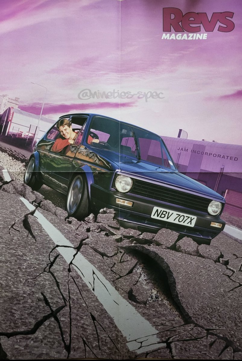 Today I discovered that my Mk1 Golf GTI was once a Revs magazine feature car…