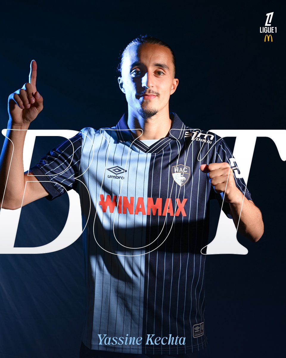 𝗟𝗘 𝗕𝗨𝗨𝗨𝗨𝗨𝗨𝗧𝗧𝗧𝗧𝗧𝗧𝗧𝗧𝗧𝗧 !!! 

A la réception d'un bon ballon de Soumaré et après un joli numéro dans la surface, Yassine Kechta ouvre la marque au Vélodrome à la 24e !

#OMHAC | 0⃣-1⃣