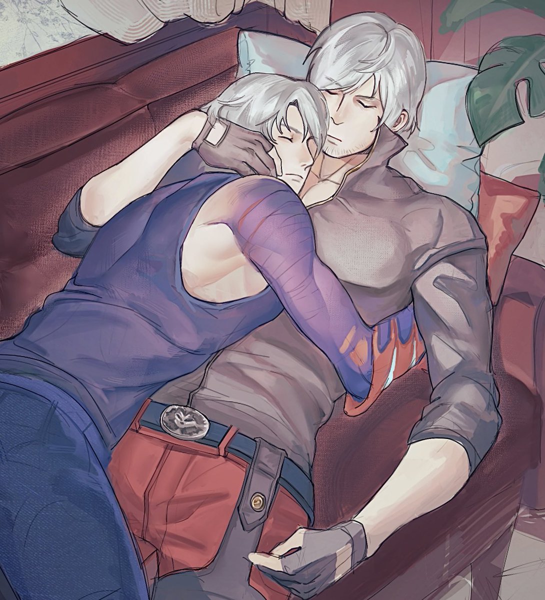 dao_oxo's tweet photo. 💤#NeroDan https://t.co/xED2oJpf9d