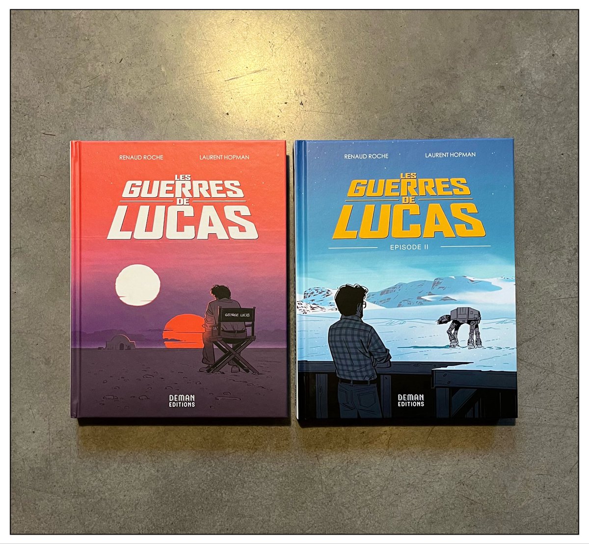 Cet épisode II est aussi addictif que le 1er. 
Tout y est clair, allégé du superflu. On mesure le travail fouillé, bourré de détails. Quant au trait, il est toujours aussi bien taillé à la serpe. Bravo <a href="/caaalef/">Renaud Roche</a>, <a href="/LaurentHopman/">Laurent Hopman</a>. Bravo les <a href="/Editionsdeman/">Editions Deman</a> #lesguerresdelucas