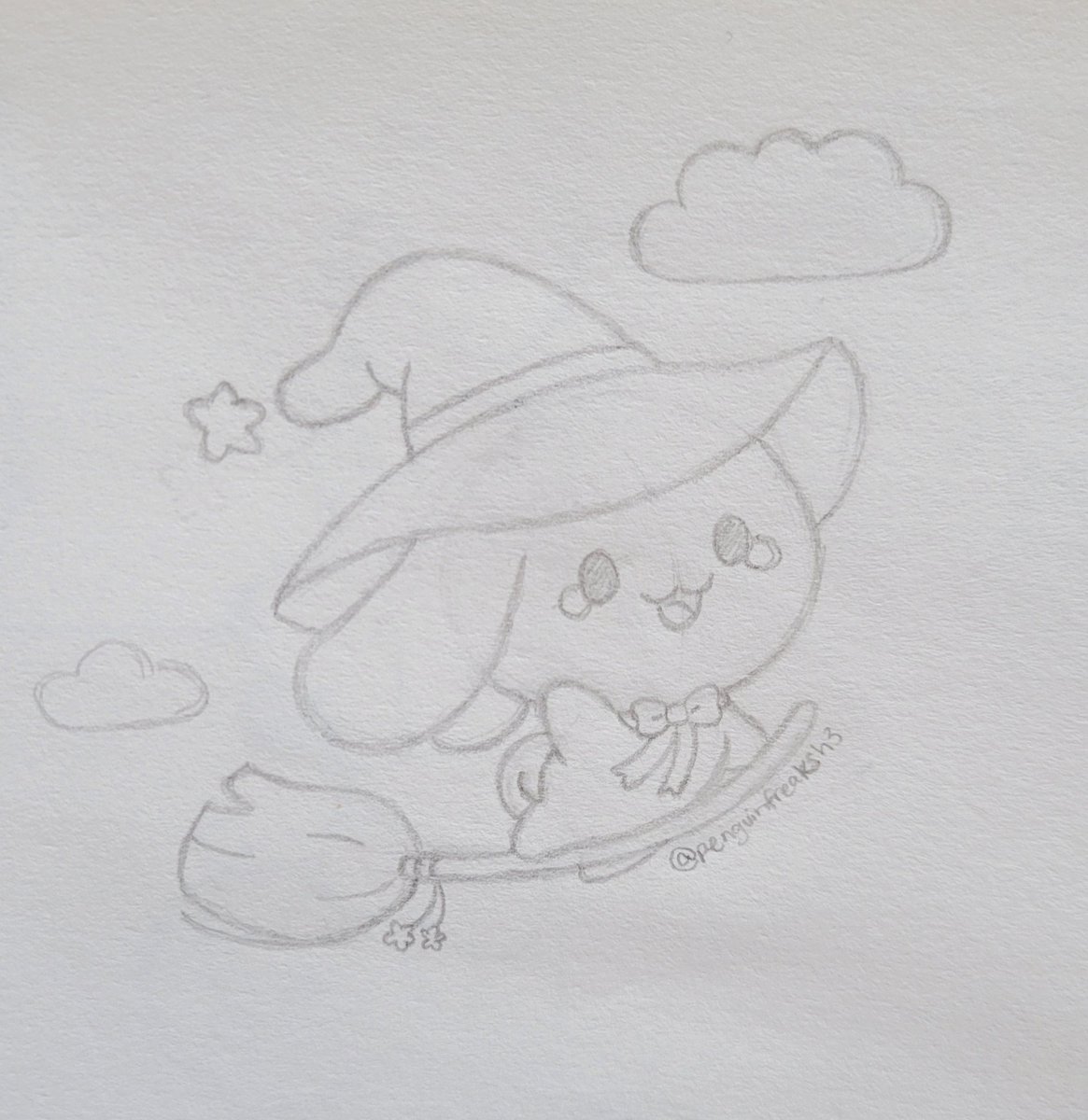 Spooky Cinnamoroll for the live art stream! 🌟

Join me Sunday at 2pm EST here ⬇️ 
youtube.com/@penguinfreaks…

Watch my art process in Inkscape and chat with us!!

#CINNAMOROLL #halloween #sketch #sanrio #artstream #cuteart