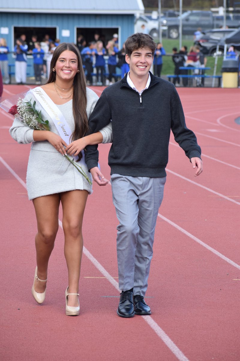 At halftime of this afternoon's game, we celebrated our 2025 Homecoming Court.

Congratulations to Gianna DeSantis for being crowned Homecoming Queen!