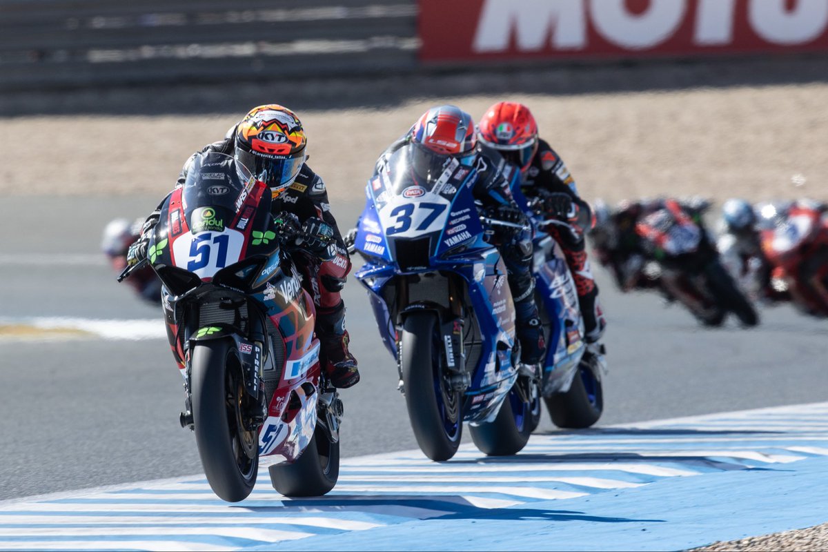 🔴⚫️ Mañana volvemos a por más en Jerez tras la cuarta posición de hoy con Jaume Masià y la decimosexta de Xavi Cardelús. A por todas en el cierre de la temporada!