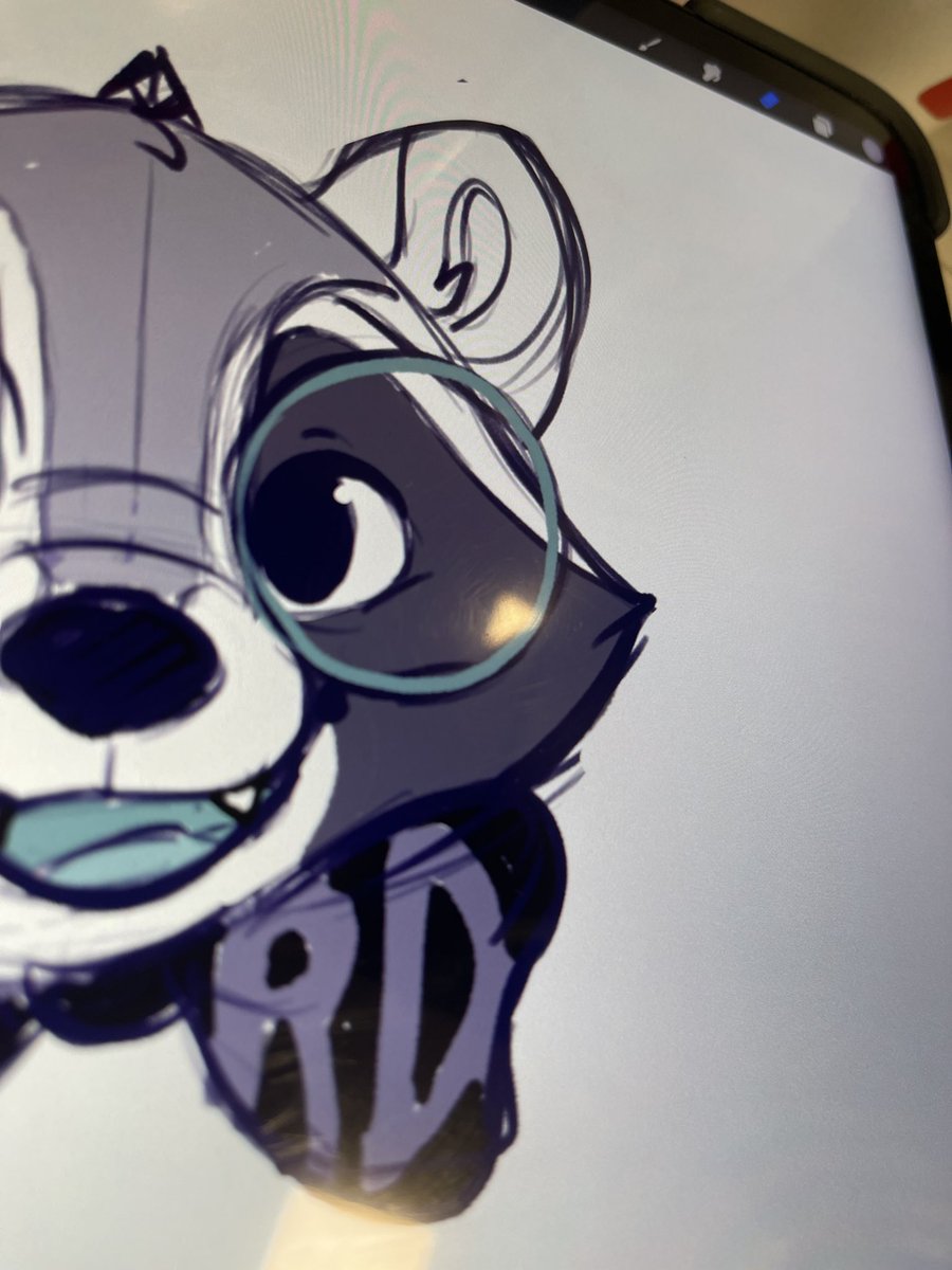 I’m overdue for a new nerd tee 👕 design . 🤔 🦝