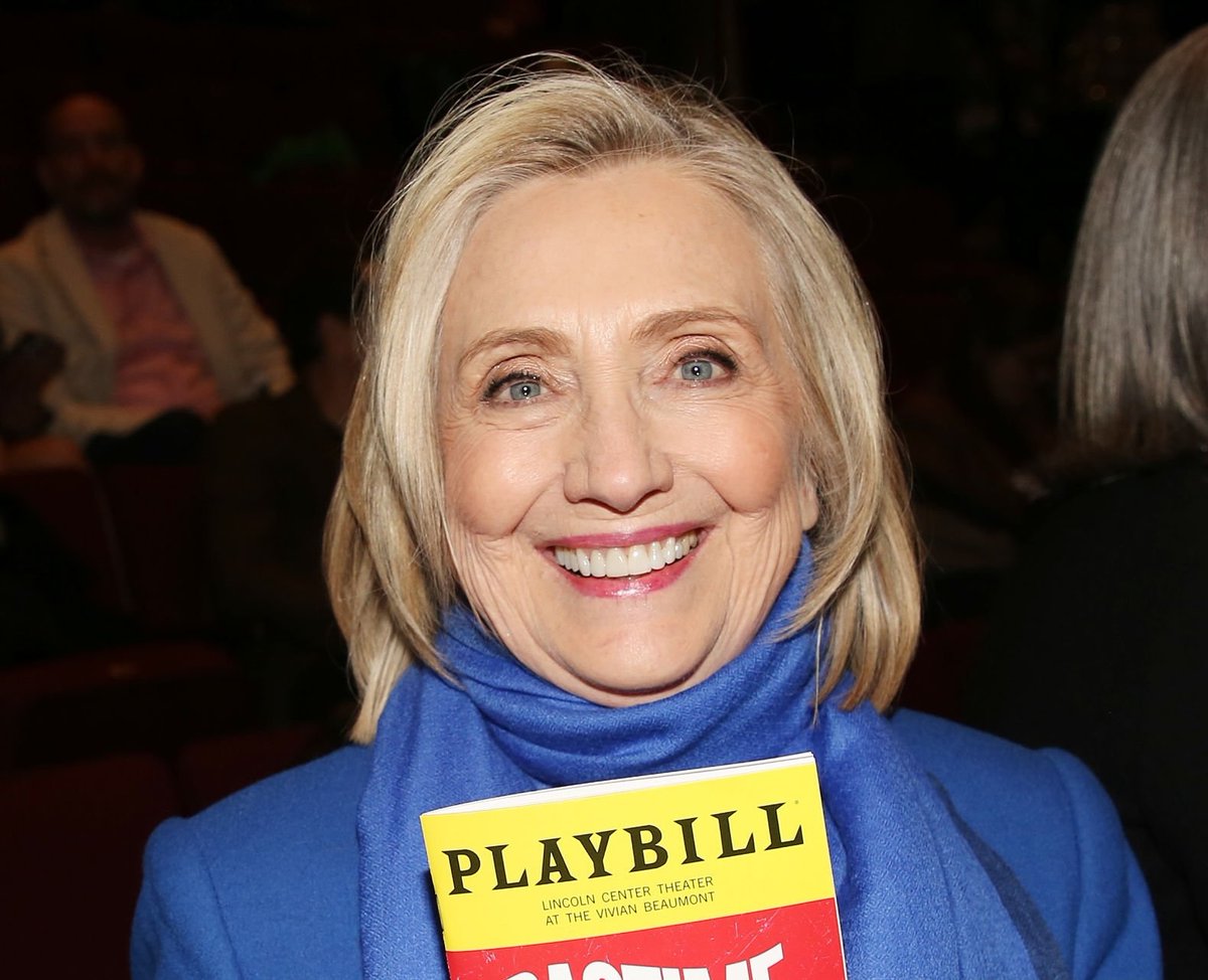 HRC at the opening night of Broadway's new revival of "Ragtime" at The Vivian Beaumont Theatre  | October 16, 2025 in NYC 💙