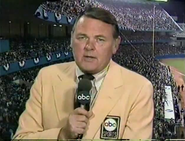 Remembering USMC veteran, author, journalist, radio personality, and sportscaster Keith Jackson, who was born #OTD (October 18th) in 1928.
